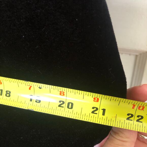 VTG 60s Kayser Velour Maxi Lounge Dress Nightgown Petite USA Gothic Vampirecore - Picture 13 of 13